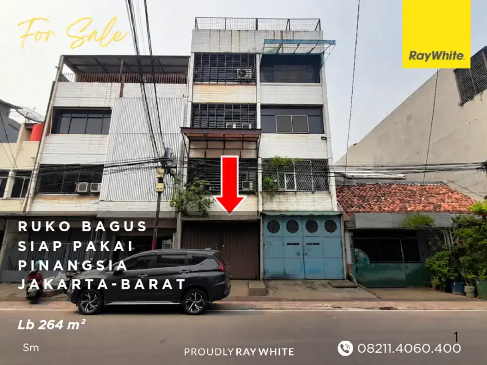 Pinangsia Murah - Ruko 4 Lantai - Siap Pakai
