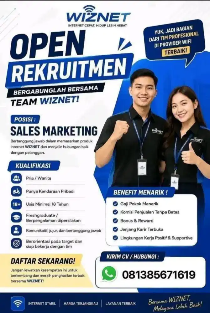 OPEN REKRUTMEN SALES