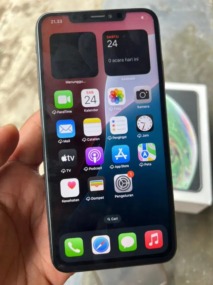 Iphone XS MAX 64gb resmi ibox lancar semua no minus