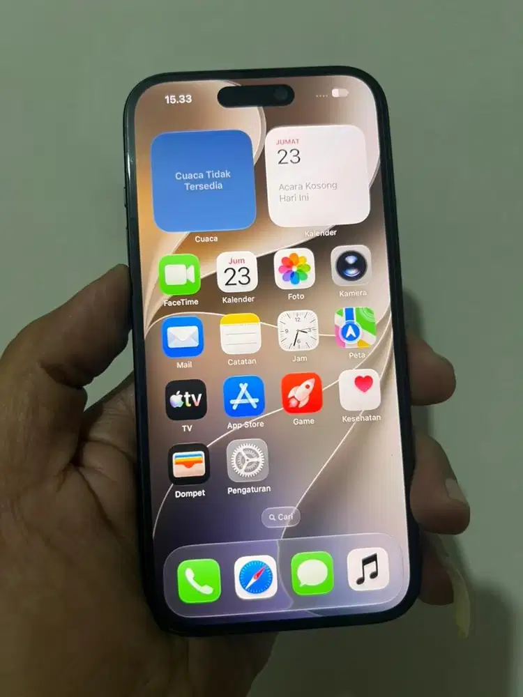 Iphone 15 128Gb resmi inter semua kartu lancar bebas reset fungsi oke