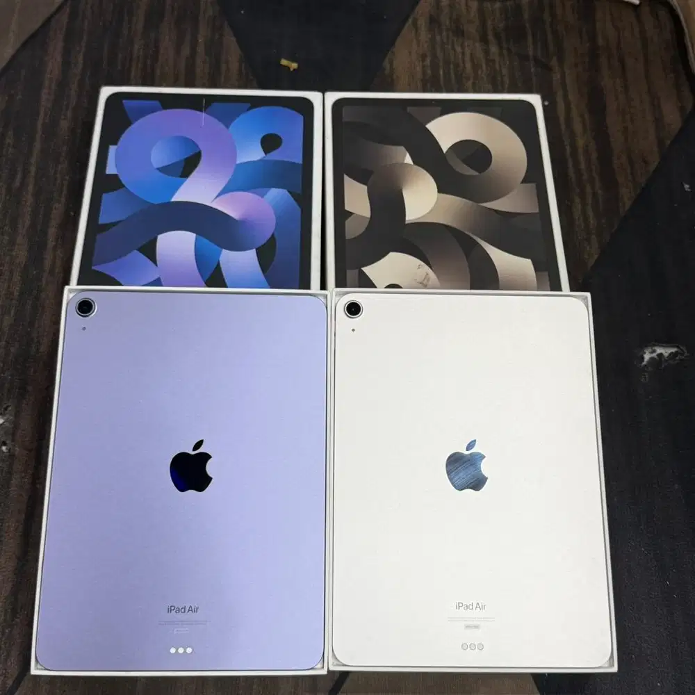 ipad air 5 M1 64gb wifi ibox mulus whitespot tipis darkmode