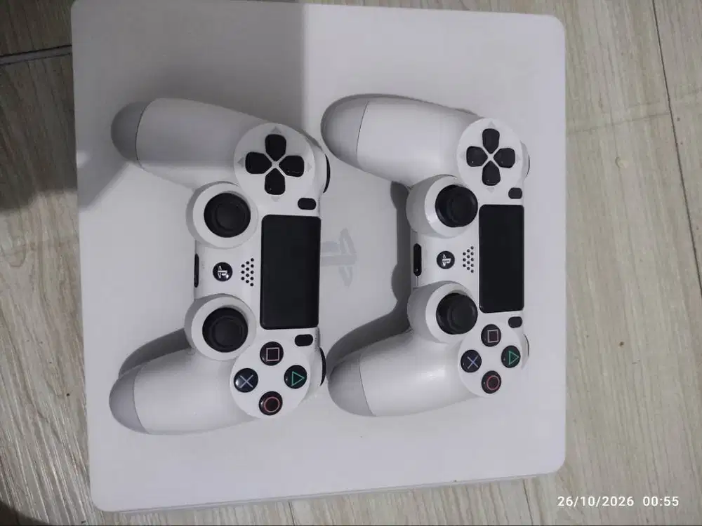 Jual PS4 Slim White 1Tb Second Lengkap Original