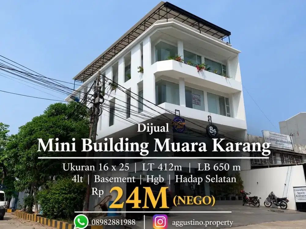 Dijual Mini Building Muara Karang