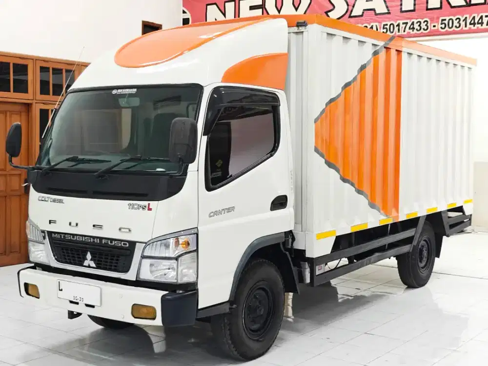 Euro2 LowKM Colt Diesel 2021 Engkel 4 Roda Box Besi Long Canter 110PS