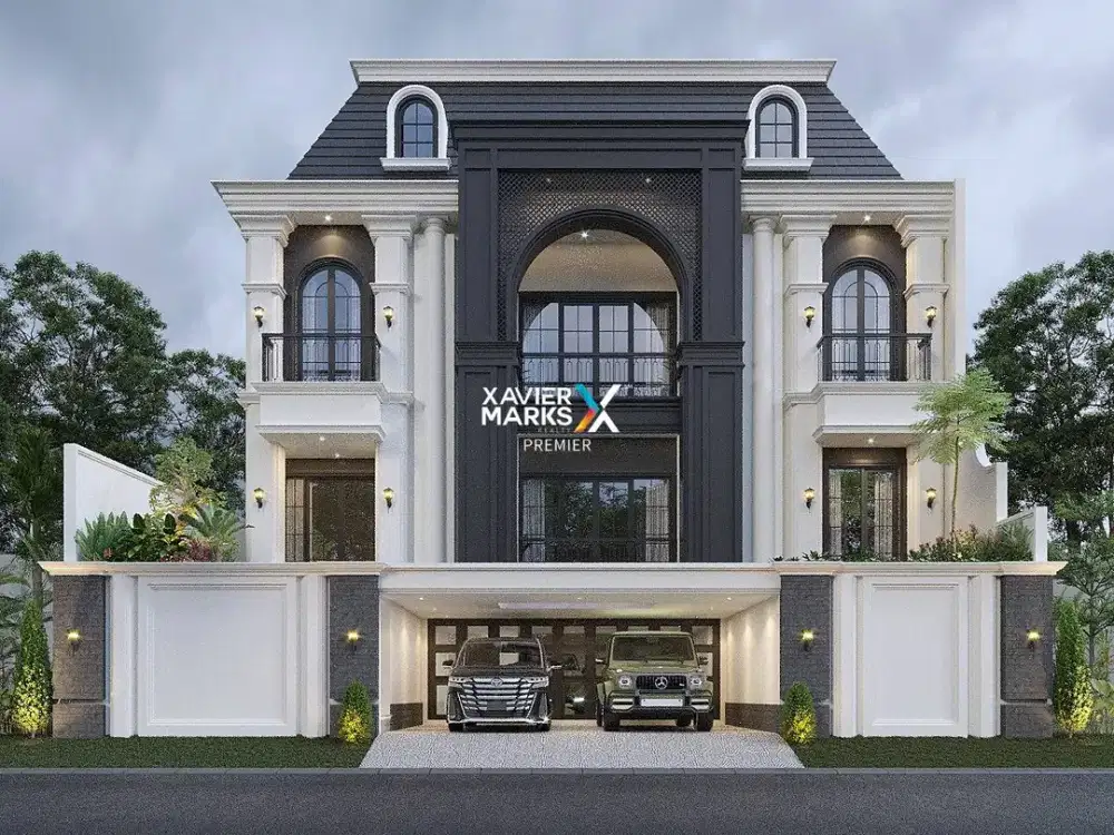 Dijual Rumah Luxury Konserp European Classic di Sengkaling Malang Inden
