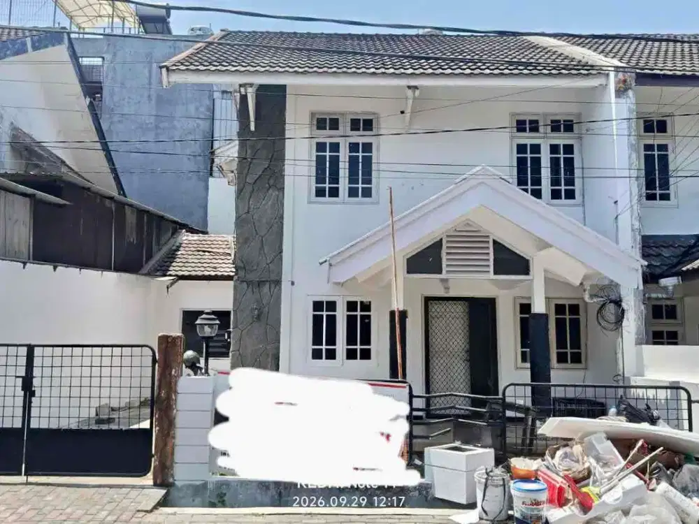 Jual Cepat Nginden Intan Timur 2 Lantai Butuh Renov Strategis Dkt Rungkut,Untag,Pandugo,Klampis