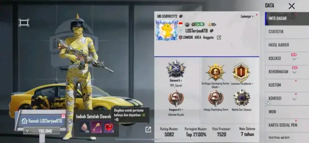 JB PUBG MOBILE WIRA STORE
