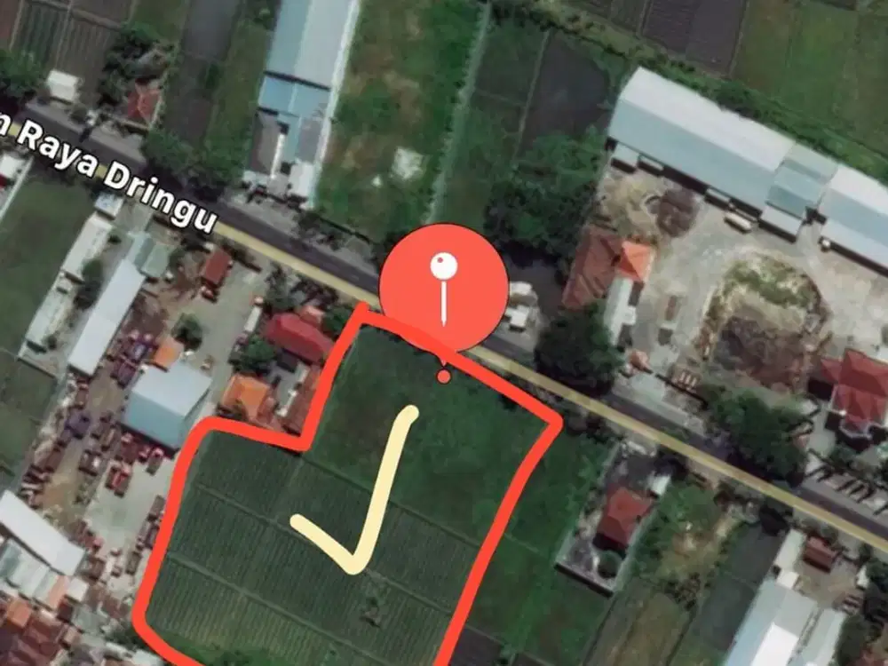 Jual Tanah Jalan Raya Dringu Tamansari Probolinggo
