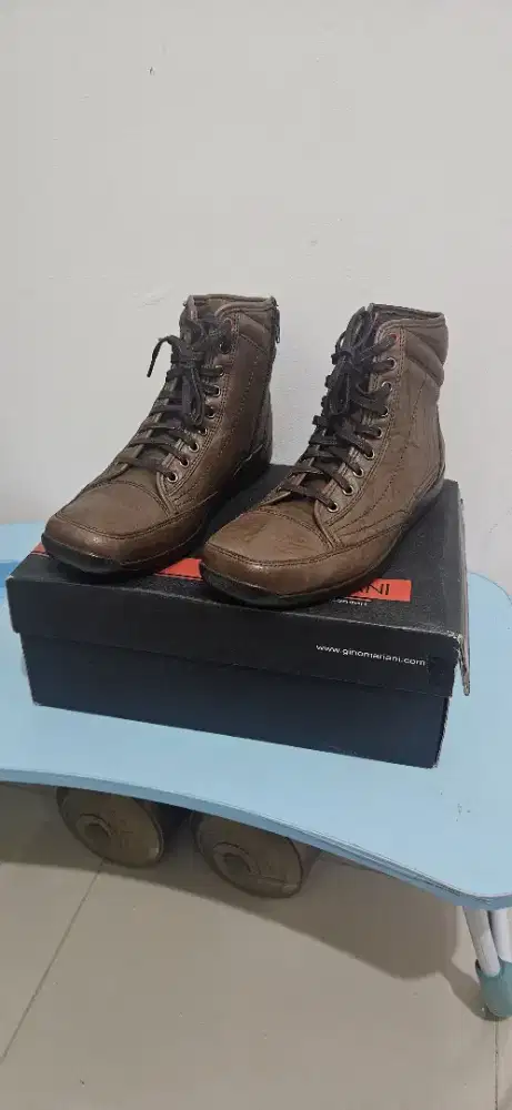 [BNOB] Sepatu Gino Mariani - Elario 2 | Dark Brown | Size 42