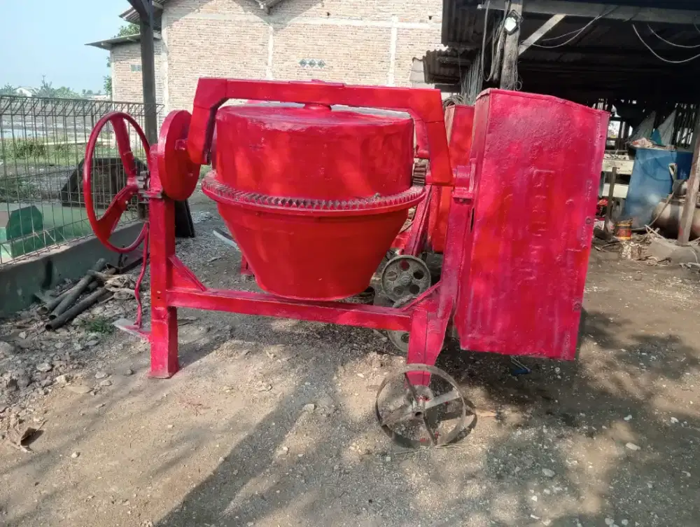 Molen cor siap untuk kerja proyek