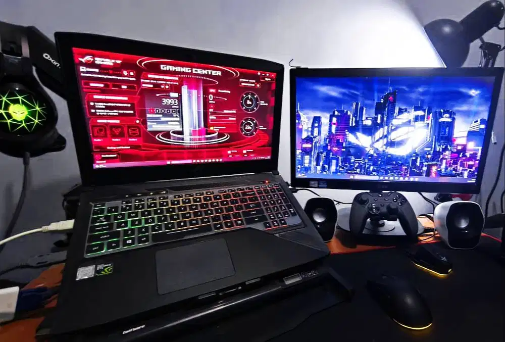 [DIJUAL CEPAT] LAPTOP ROG RAM 32gb Design / Gaming / Coding Siap Pakai