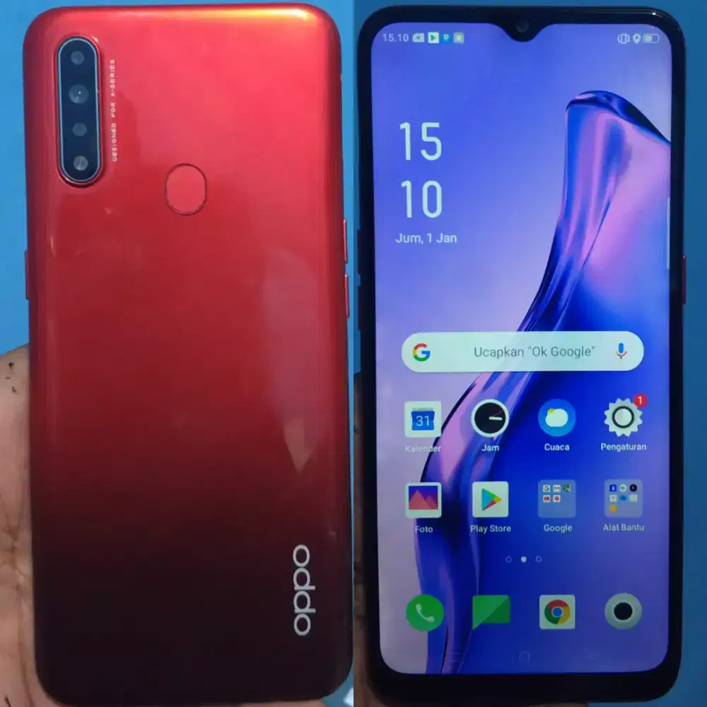 Oppo a31 ram 6/128 GB