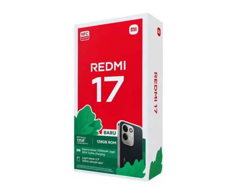 REDMI 17 ORIGINAL Terbaru  garansi Resmi