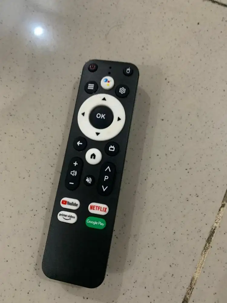 remote android tv box stb google tv bekas