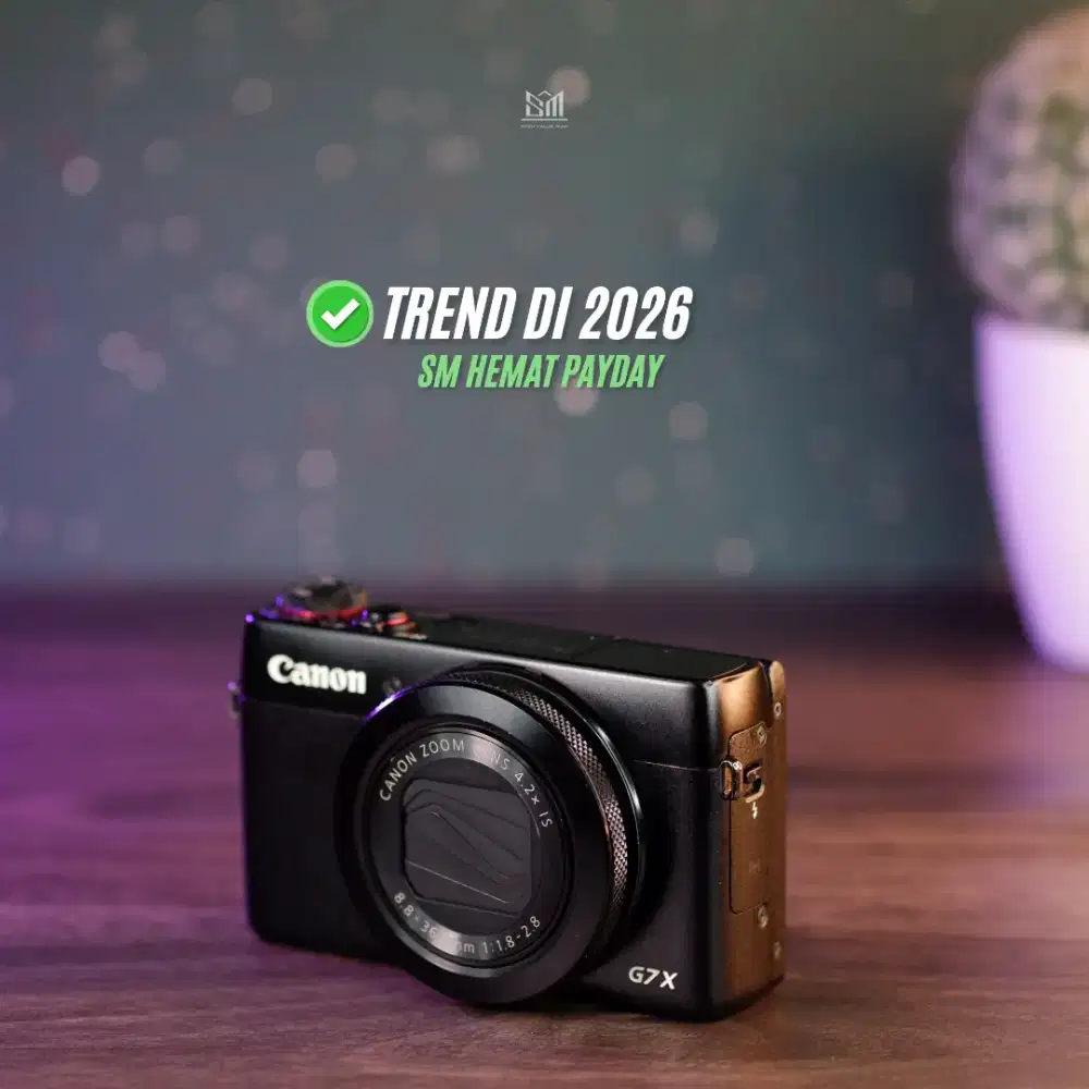Canon G7X Hits Di 2026/Kamera Efisien Simple