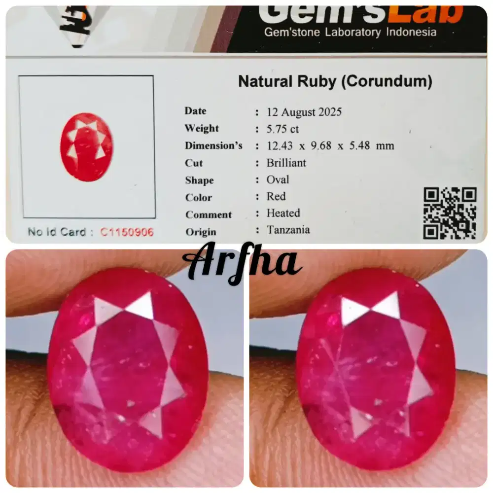 Natural Ruby (Corundum)