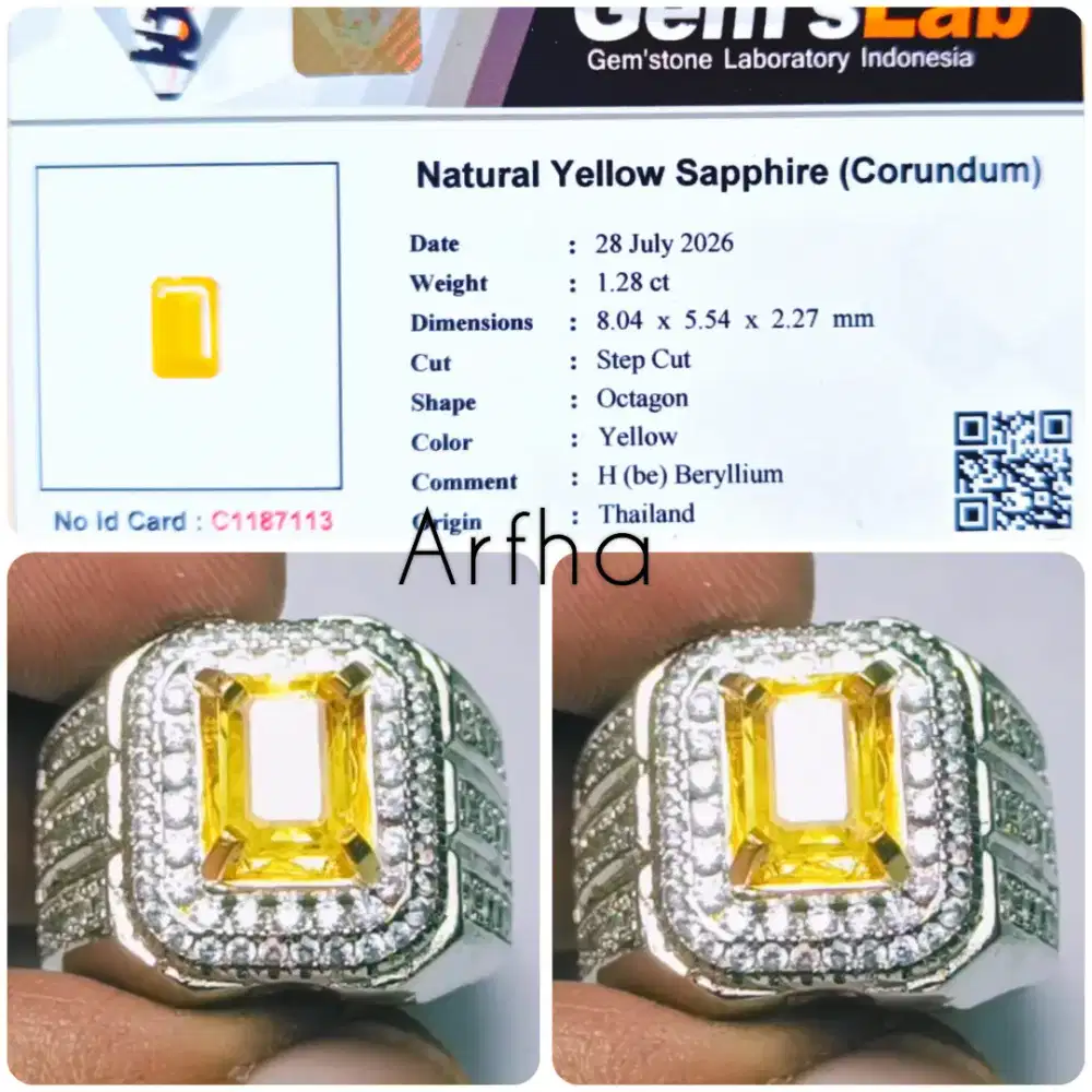 Natural Yellow Sapphire