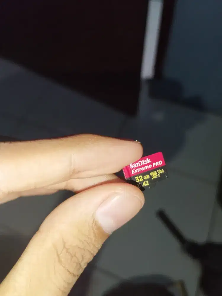 SanDisk Extreme PRO 32GB (V30, A2, U3) Asli - Mulus Jarang Pakai