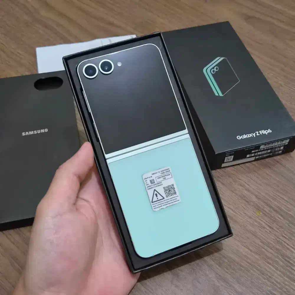 Samsung Z FLIP 6 5G 12/256GB SEIN Fullset Mulus