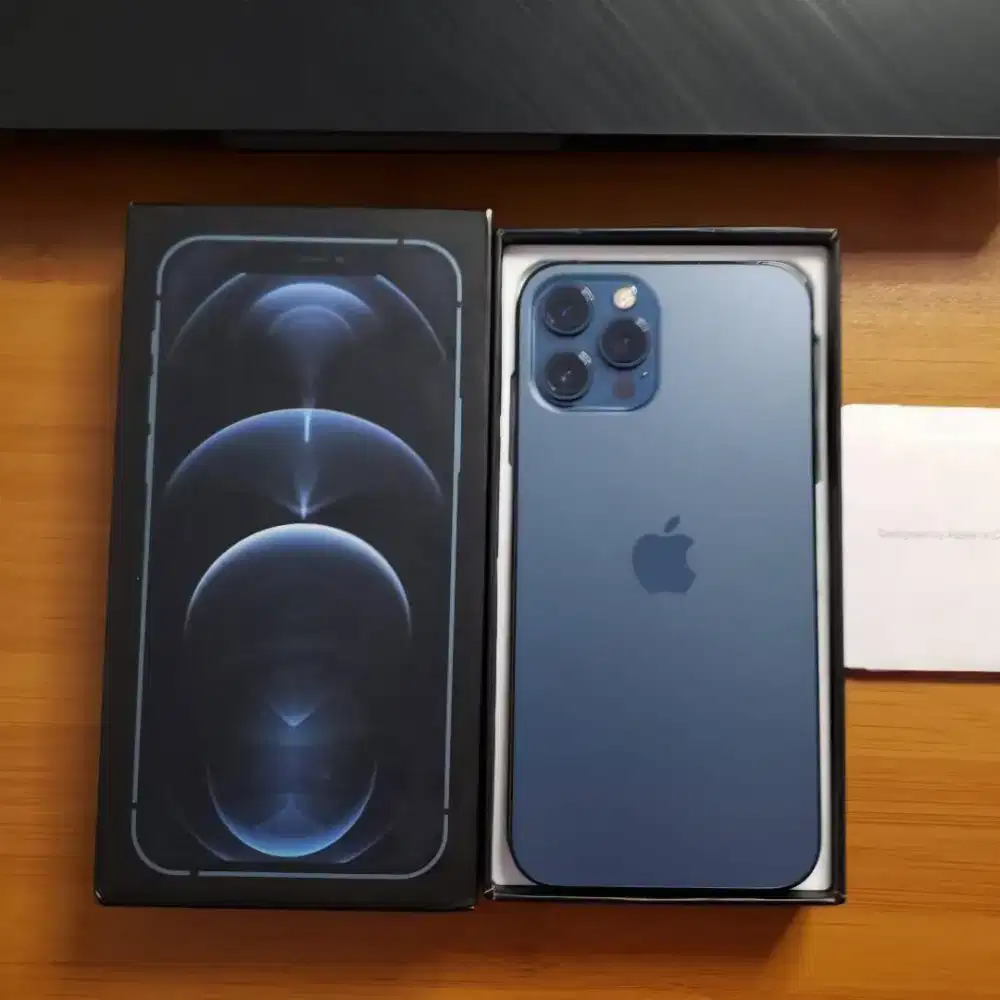 Iphone 12 Pro Max 128GB Pacific Blue
Ex Internasional Full Original