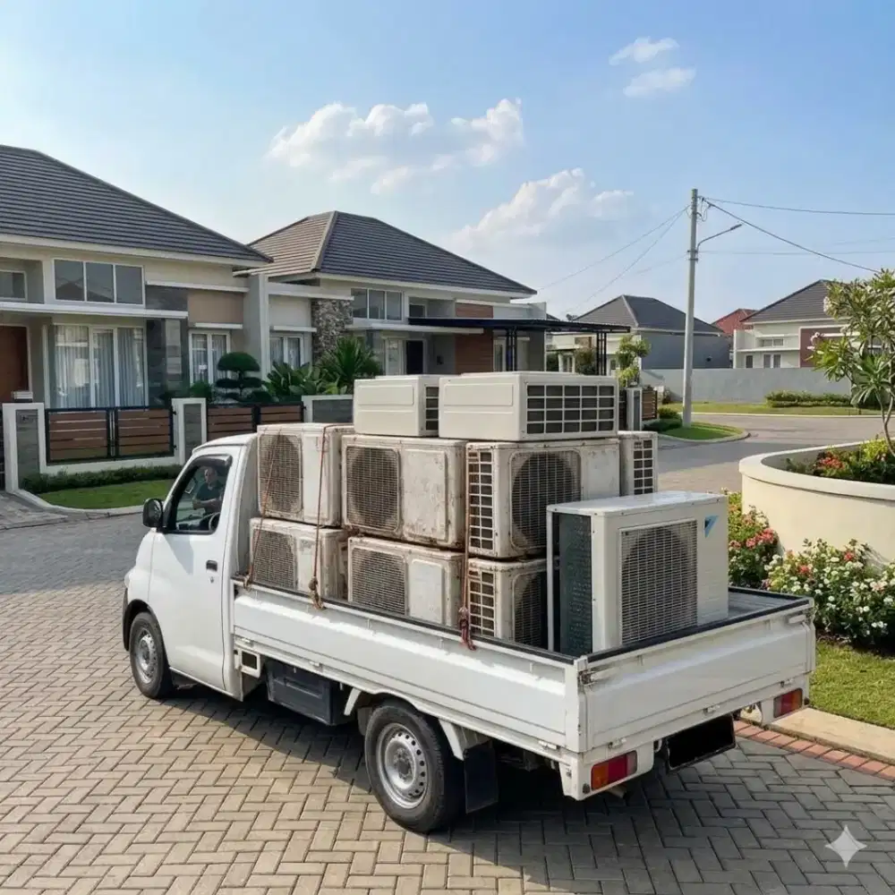 Terima / Beli AC Bekas & Mati Segala Kondisi - Siap Jemput & Bongkar