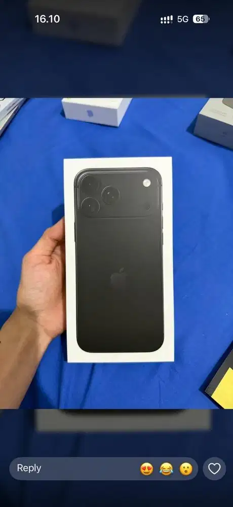 Jual iPhone 18 Pro Max 256 GB Black Garansi Resmi Apple Indonesia.
