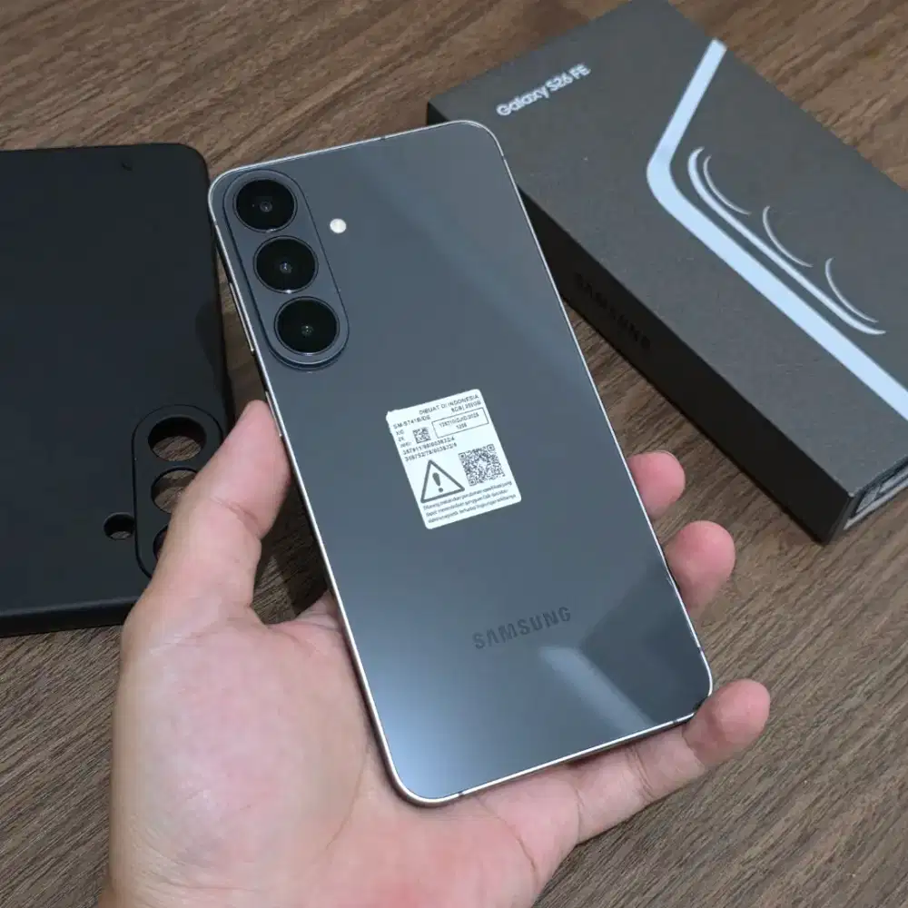 Samsung Galaxy S26 FE 5G 256GB
Garansi Resmi SEIN Baru 1 Bln Termurah