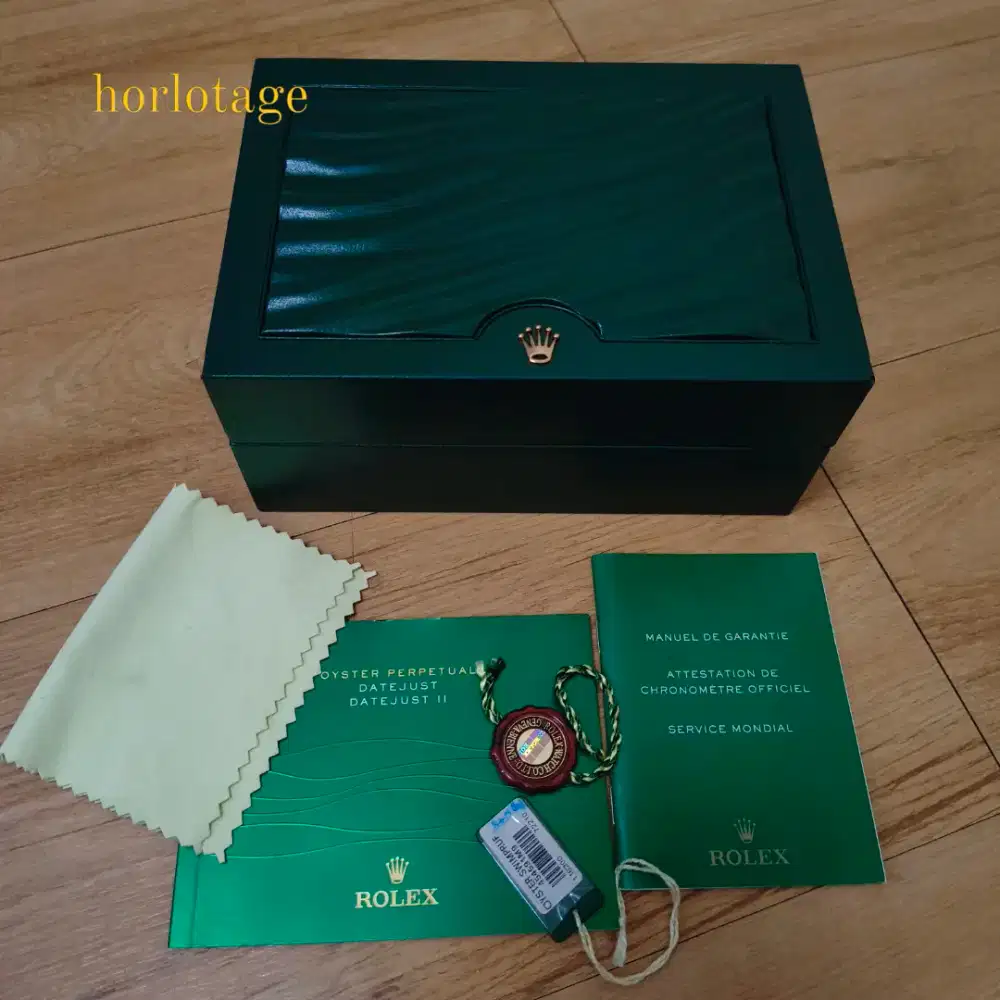 Box Jam Rolex Original Mulus Fullset No Omega Longines Tag Heuer Seiko