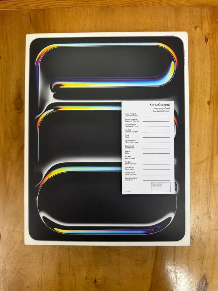 New iPad Pro M5 13 inch 1TB Wifi Only Black Garansi resmi