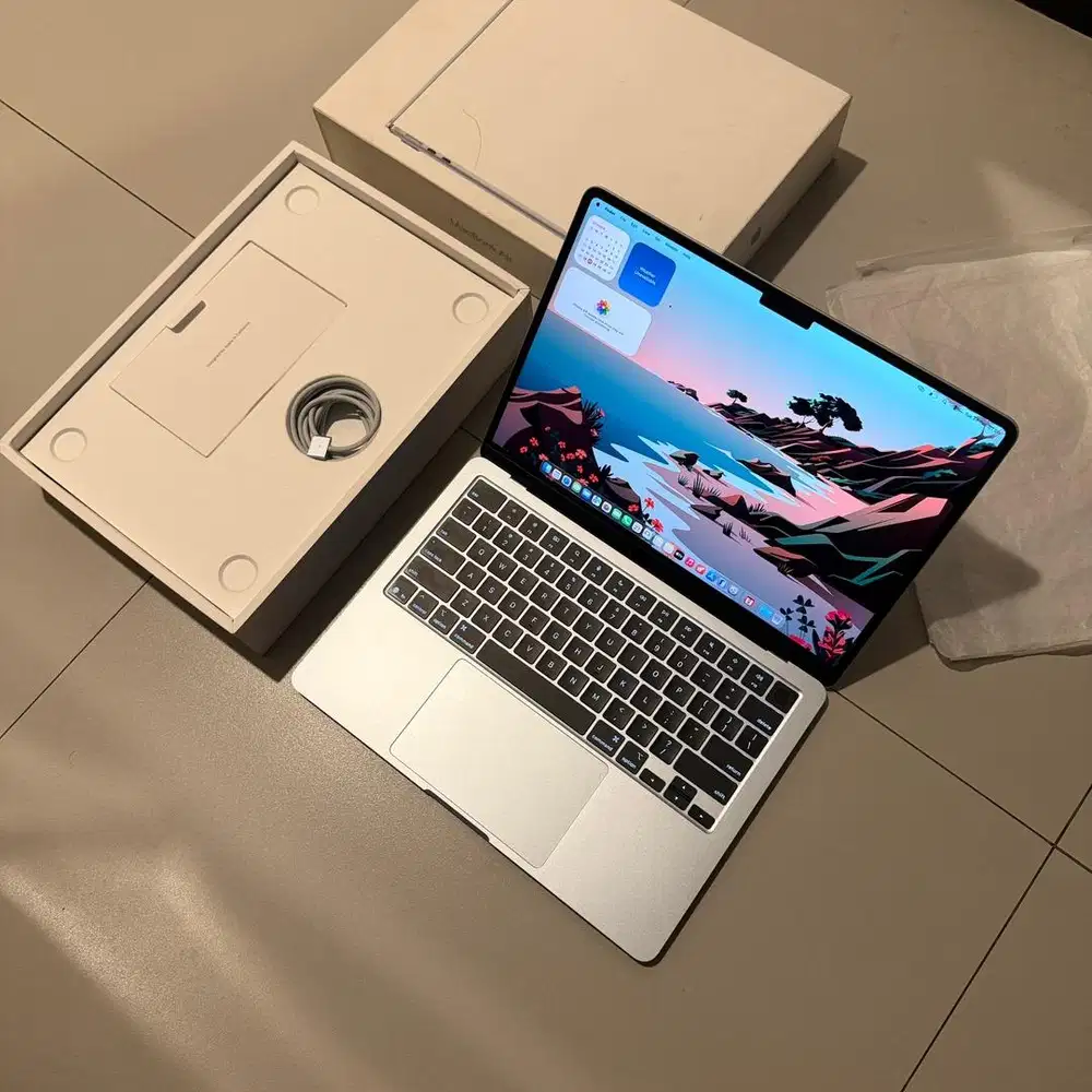 (iBox) Macbook Air M4 13 inch 16/256 Sky Blue Fullset Original
