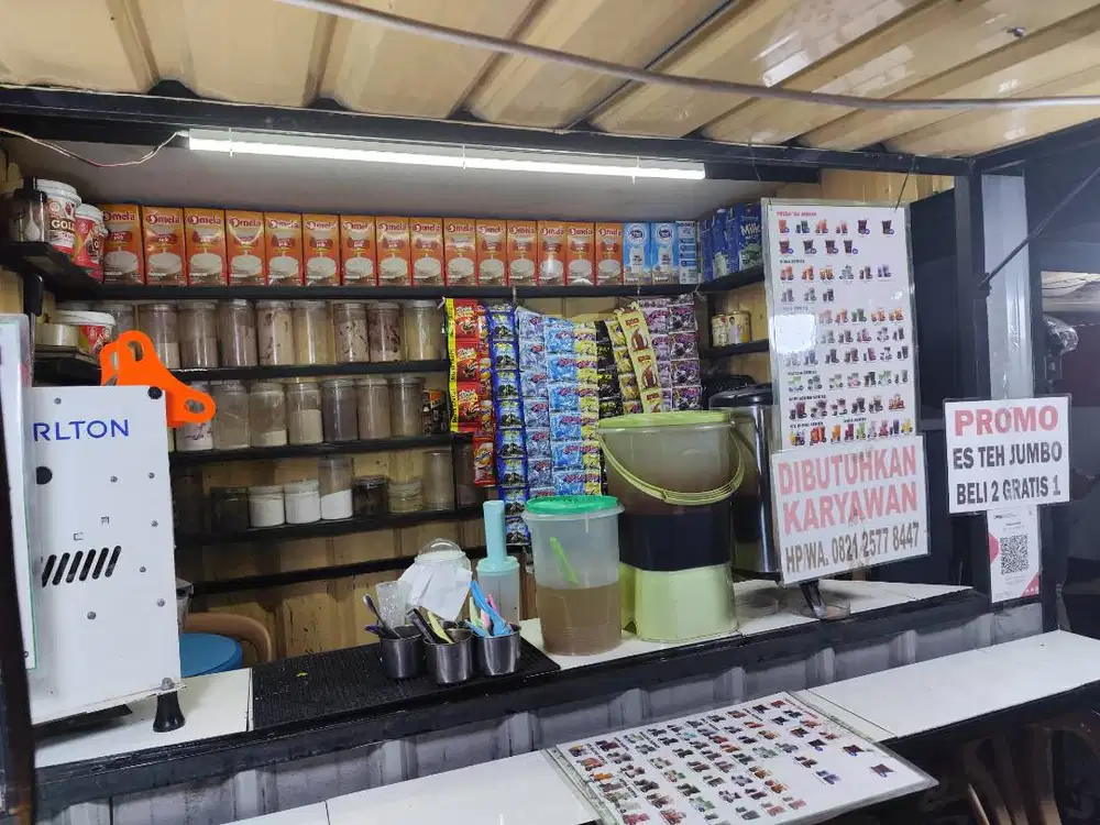 Dibutuhkan penjual minimun kekinian coffe ,boba, dll