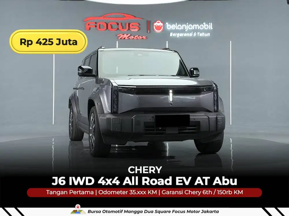 [ GARANSI 5THN 4x4 ] Chery J6 J 6 IWD All Road EV 2024/2025/2026