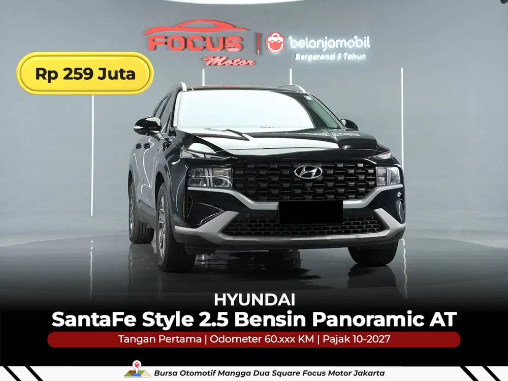 [GARANSI 5TH] Hyundai Santafe Santa Fe Style Bensin AT 2020/2021/2022