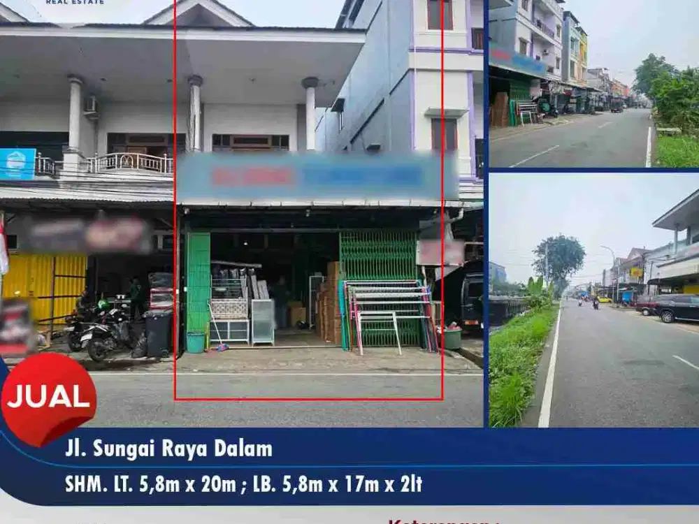 Ruko 2 Lantai Lokasi Ramai