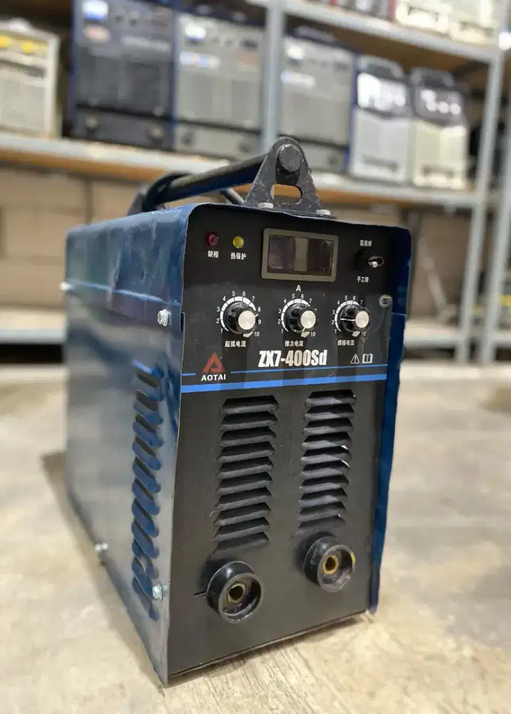 MESIN LAS BEKAS MMA 400 AMPERE AOTAI BEKAS 3 PHASE INVERTER IGBT DC