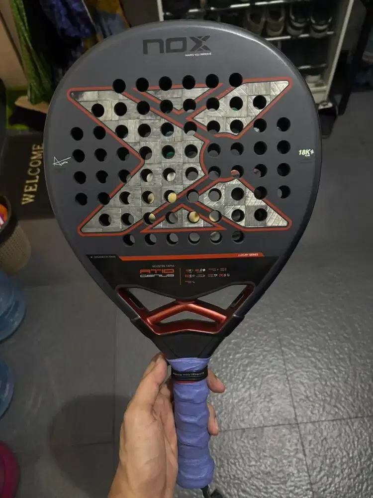 Raket Padel NOX AT10 18K 2025