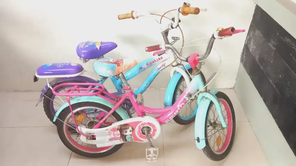 Sepeda anak merk Genio IRIS  dan Family Sparks 2.0 16inch
