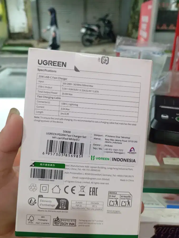 Charger UGREEN type CL