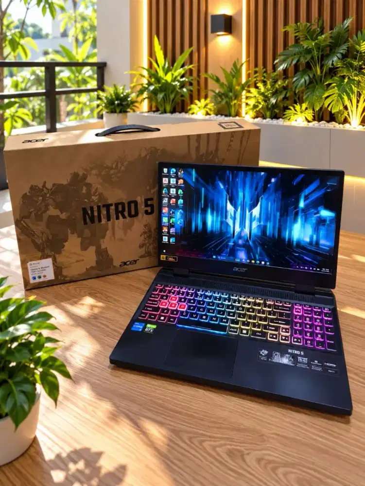 ACER NITRO 5-AN515-58 RGB GEN 12 NVIDIA RTX 3050 Fulset [Super Gaming]