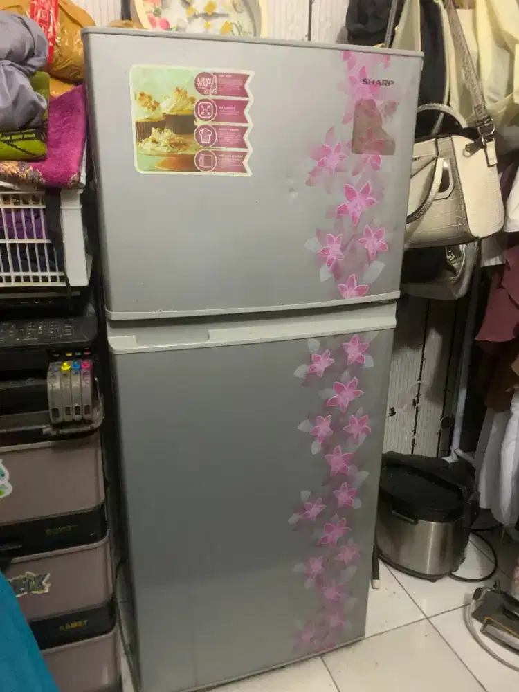 kulkas sharp 2 pintu