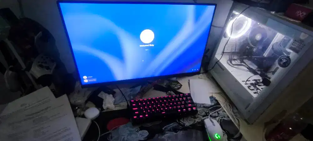 Dijual 1 Set PC Cpu & Monitor