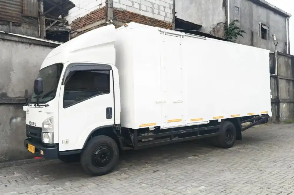 MULUS+banBARU MURAH CDD Long Isuzu Elf NMR L box besi 6meter 2024