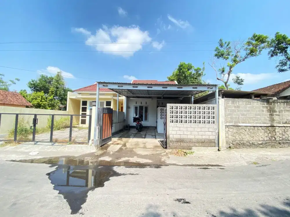 Rumah Asri Siap Huni Murah 300 Jutaan, Akses Jalan Luas Aspal 6 Meter