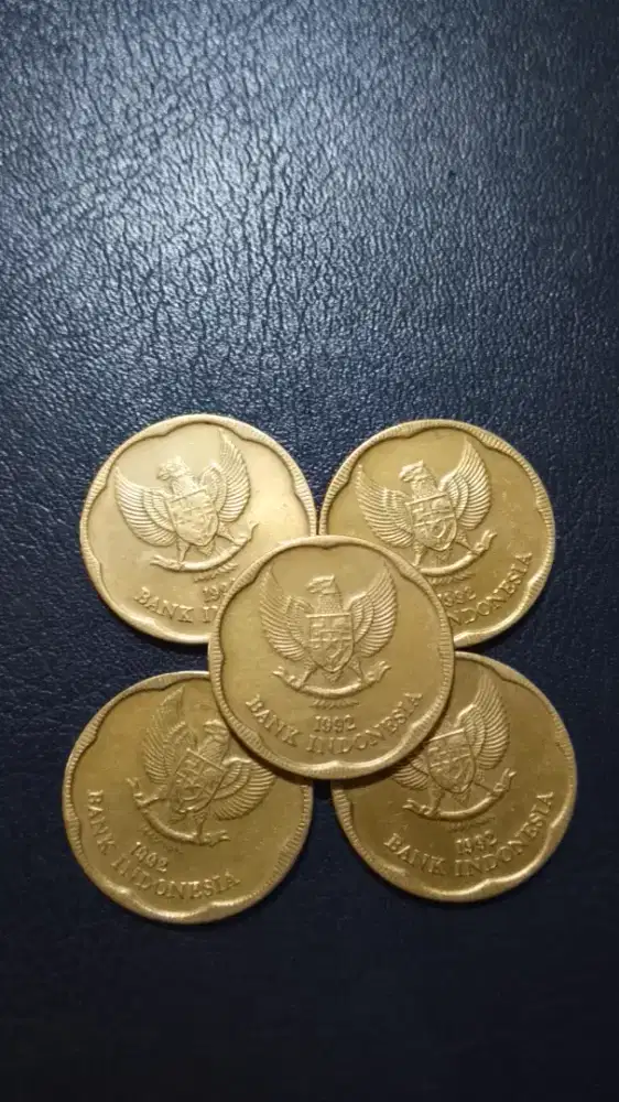 Coin Indonesia Kuno 40 Pcs Melati 500 1992.jn