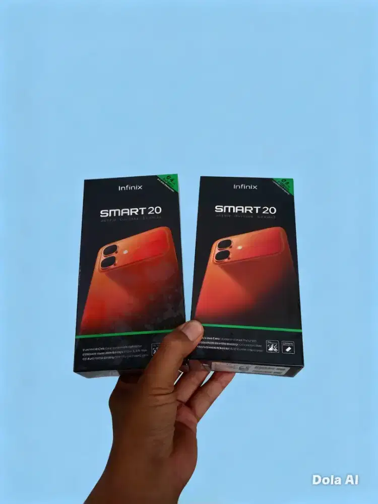 [ Fast respon WA ] Infinix Smart 20 4+4/64 Garansi resmi 1thn