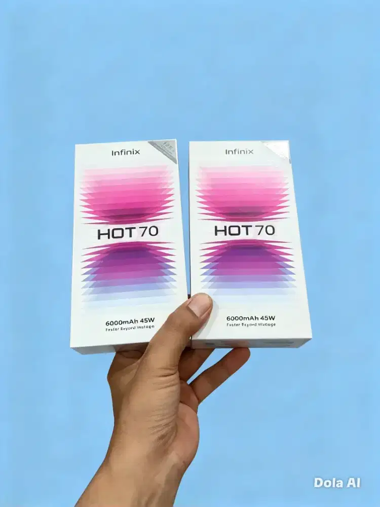 [ Fast respon WA ] Infinix Hot 70 NFC 8+8/128 Garansi resmi 1thn