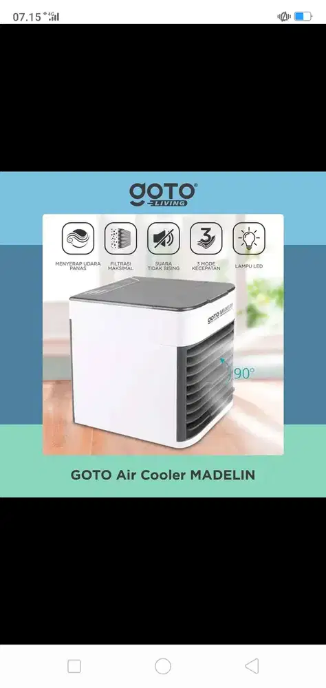 Numpang jual gan air cooler merek goto