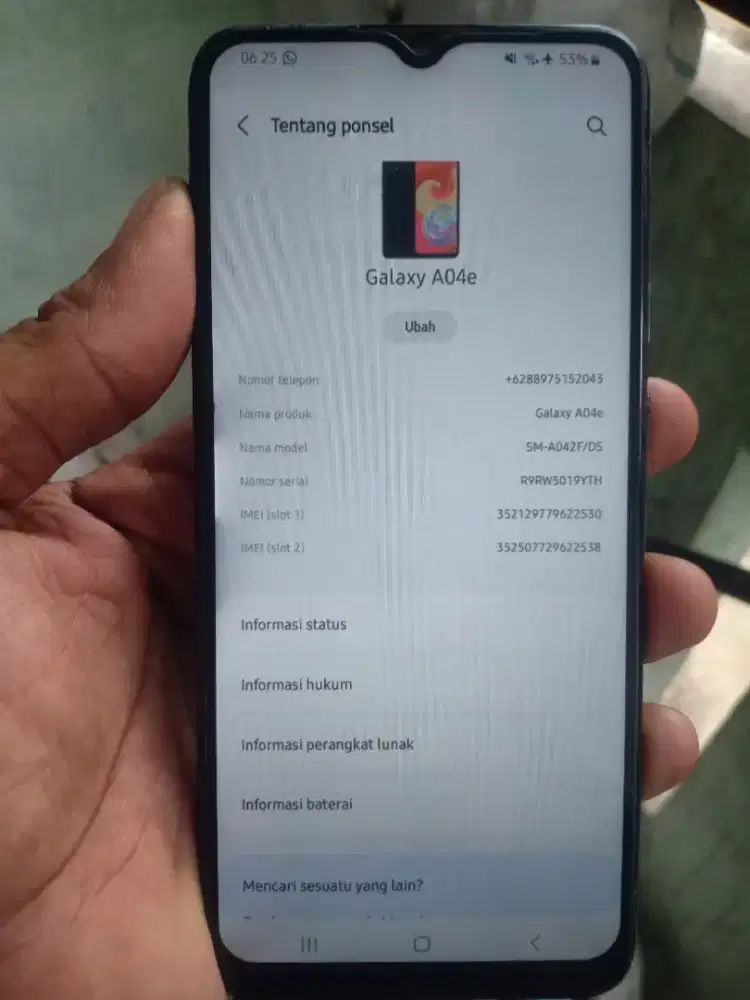 Samsung A04e ram 3+4/32