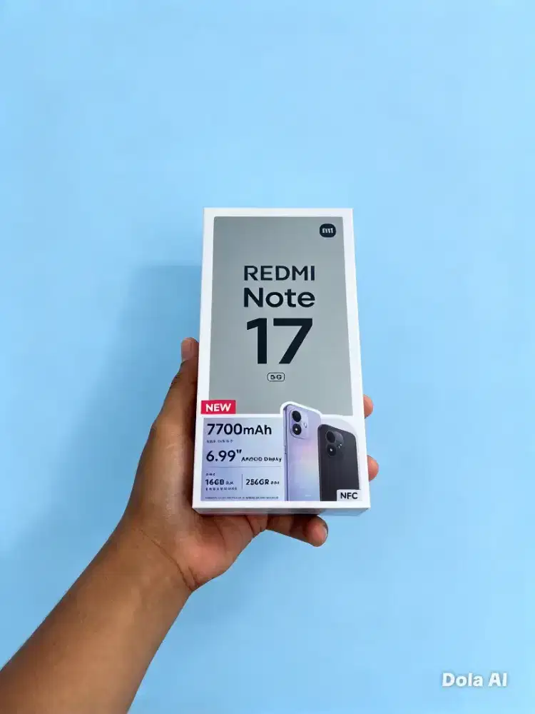 FAST RESPON WA Redmi Note 17 5G 8/256 Garansi resmi 15bln