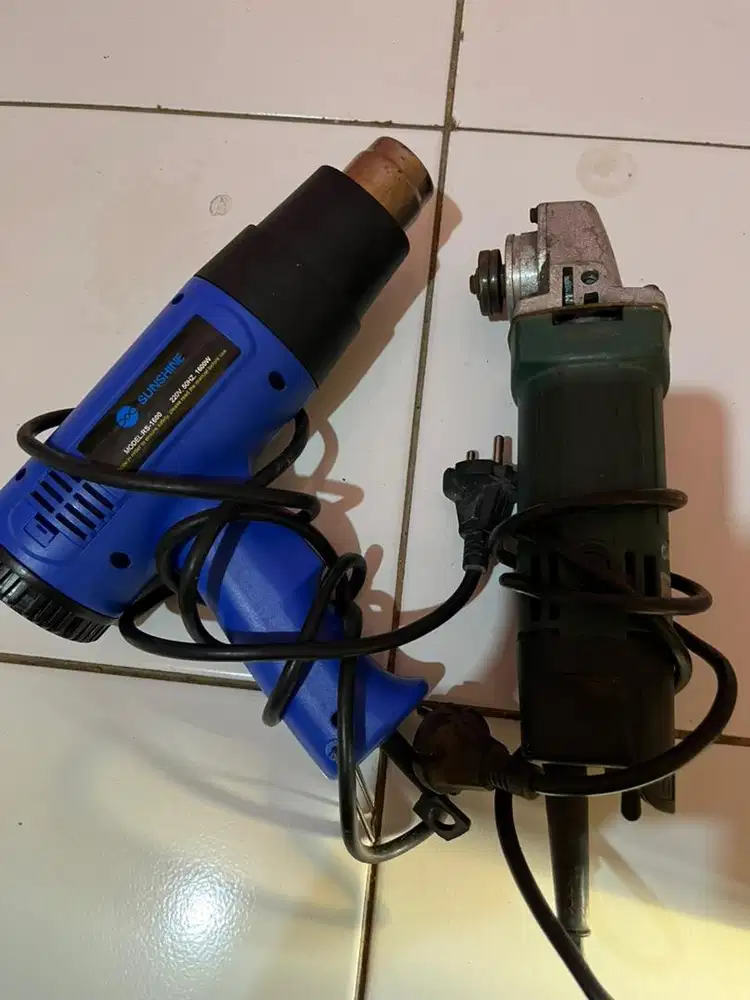 Jual aja sepaket grindra sama heatgun masih fungsi semua